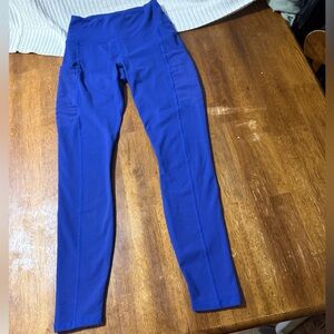 Fabletics PowerHold Vibrant Blue Leggings